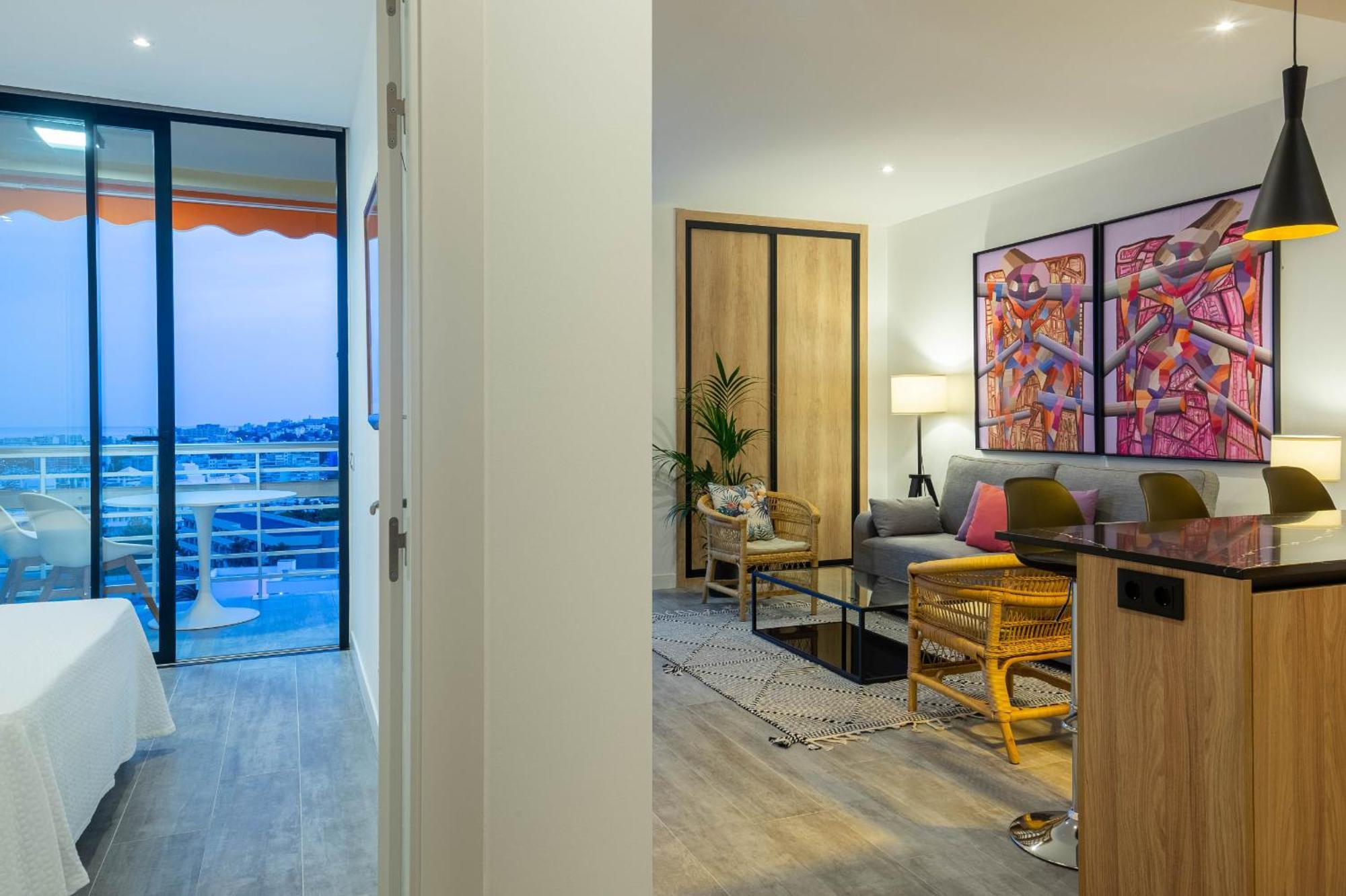 Fabuloso Apartamento Con Increibles Vistas Al Mar Torremolinos Eksteriør bilde